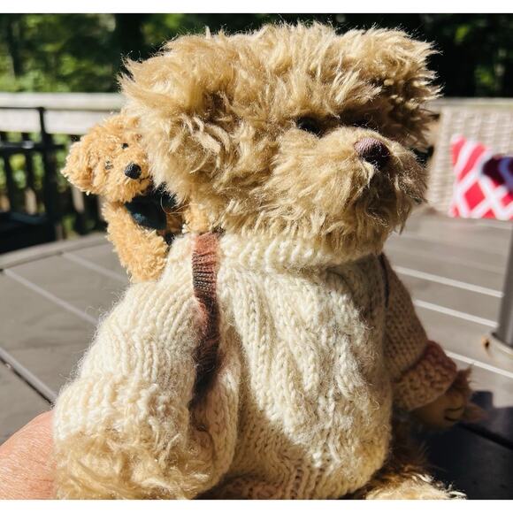 New Bearington Bear Collection - Kyle #1173 12” Baby In Backpack No Pants - Picture 5 of 8